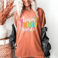 3rd Grade Team Pencil Teacher Student Back To School Girls Women's Comfort Colors T-Shirt Yam 3rd Grade Team Pencil Teacher Student Back To School Girls Women's Comfort Colors T-Shirt Yam