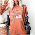 4th Grade Boo Crew Fourth Grade Teacher Kids Happy Halloween Women's Comfort Colors T-Shirt Yam