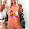 4th Grade Boo Crew Teacher Student Halloween Costume Women's Comfort Colors T-Shirt Yam