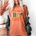 4th Grade Boo Crew Teacher Student Halloween Women's Comfort Colors T-Shirt Yam