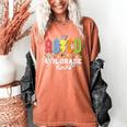 4th Grade Rocks ABCD Back To School Rock Teachers Women's Comfort Colors T-Shirt Yam