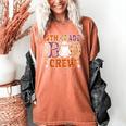 5th Grade Boo Crew Halloween Teachers Students Women's Comfort Colors T-Shirt Yam