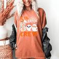 5th Grade Boo Crew Teachers Students Ghost Halloween Women's Comfort Colors T-Shirt Yam