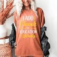 I Add Flavor To Education Literally Culinary Arts Teacher Women's Comfort Colors T-Shirt Yam