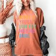 Admit It You'Ll Low Key Miss Me Bruh Women Men Teacher Women's Comfort Colors T-Shirt Yam