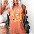Alphabet Turkey Thanksgiving Costume Preschool Teacher Men Women Women's Comfort Colors T-Shirt Yam