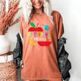 Attendance Matters Teacher Apple For Back To School Women's Comfort Colors T-Shirt Yam Attendance Matters Teacher Apple For Back To School Women's Comfort Colors T-Shirt Yam
