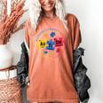Autism Awareness Shirt Periodic Puzzle Science Teacher Men Women Kids Women's Comfort Colors T-Shirt Yam