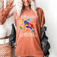 Autism Awareness Teacher I Teach Awesome Superheroes Women's Comfort Colors T-Shirt Yam Autism Awareness Teacher I Teach Awesome Superheroes Women's Comfort Colors T-Shirt Yam