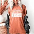 Avoid Negativity Math Teacher Women's Comfort Colors T-Shirt Yam