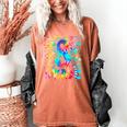 Back To School Eighth 8th Grade Tie Dye Typography Teacher Women's Comfort Colors T-Shirt Yam Back To School Eighth 8th Grade Tie Dye Typography Teacher Women's Comfort Colors T-Shirt Yam