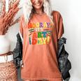 Back To School Hooray It's Art Day Art Teacher Artist Women's Comfort Colors T-Shirt Yam Back To School Hooray It's Art Day Art Teacher Artist Women's Comfort Colors T-Shirt Yam