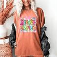 Back To School Kindergarten Preppy Teacher Girl Women's Comfort Colors T-Shirt Yam Back To School Kindergarten Preppy Teacher Girl Women's Comfort Colors T-Shirt Yam