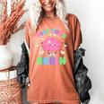 Back To School Kiss Your Brain Cute Teacher Appreciation Women's Comfort Colors T-Shirt Yam