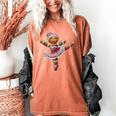 Ballet Dancer Gingerbread Christmas Dance Teacher Girl Women Women's Comfort Colors T-Shirt Yam Ballet Dancer Gingerbread Christmas Dance Teacher Girl Women Women's Comfort Colors T-Shirt Yam