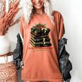 All Booked For Christmas Christmas Book Tree For Teacher For Men Women Kids Women's Comfort Colors T-Shirt Yam All Booked For Christmas Christmas Book Tree For Teacher For Men Women Kids Women's Comfort Colors T-Shirt Yam