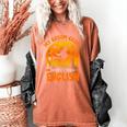 My Broom Broke So Now I Teach English Halloween Teacher Women's Comfort Colors T-Shirt Yam