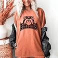 Bulldogs Teacher Student School Sports Fan Team Spirit Women's Comfort Colors T-Shirt Yam