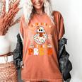 You Cant Scare Me I Teach Pre-K Teacher Halloween Women's Comfort Colors T-Shirt Yam