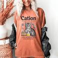 Cation Shirt Cat Science Chemistry Teacher Chemist Pun Women's Comfort Colors T-Shirt Yam Cation Shirt Cat Science Chemistry Teacher Chemist Pun Women's Comfort Colors T-Shirt Yam