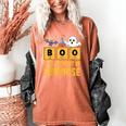 Chemistry Boo The Element Of Surprise Science Teacher Women's Comfort Colors T-Shirt Yam Chemistry Boo The Element Of Surprise Science Teacher Women's Comfort Colors T-Shirt Yam