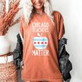 Chicago Teachers Matter Support Union Education Red For Ed Raglan Baseball Tee Women's Comfort Colors T-Shirt Yam Chicago Teachers Matter Support Union Education Red For Ed Raglan Baseball Tee Women's Comfort Colors T-Shirt Yam