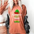 Christmas Kindergarten Elf Squad Teacher Student Women's Comfort Colors T-Shirt Yam