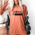 Christmas Science Teacher Santa Educator Chemical Elements Women's Comfort Colors T-Shirt Yam Christmas Science Teacher Santa Educator Chemical Elements Women's Comfort Colors T-Shirt Yam