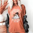 Christmas Surviving Teacher Life Meltdown Xmas Women Men Women's Comfort Colors T-Shirt Yam
