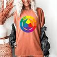 Color Wheel Palette Shirt Artist Painter Art Teacher Tshirt Women's Comfort Colors T-Shirt Yam Color Wheel Palette Shirt Artist Painter Art Teacher Tshirt Women's Comfort Colors T-Shirt Yam