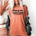 THIS IS MY COSTUME Eraser Teacher Halloween Costume Women's Comfort Colors T-Shirt Yam THIS IS MY COSTUME Eraser Teacher Halloween Costume Women's Comfort Colors T-Shirt Yam
