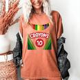 Crayon Box Fun Teacher Student Crayon Squad Halloween 2022 Women's Comfort Colors T-Shirt Yam Crayon Box Fun Teacher Student Crayon Squad Halloween 2022 Women's Comfort Colors T-Shirt Yam