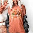 Crunching Numbers Just Like Leaves Pumpkin Fall Teacher Women's Comfort Colors T-Shirt Yam Crunching Numbers Just Like Leaves Pumpkin Fall Teacher Women's Comfort Colors T-Shirt Yam