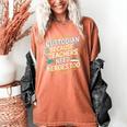 Custodian Because Teachers Need Heroes Too School Janitor Women's Comfort Colors T-Shirt Yam Custodian Because Teachers Need Heroes Too School Janitor Women's Comfort Colors T-Shirt Yam