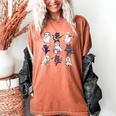 Cute Ghost Cat Playing Musical Halloween Music Teacher Women's Comfort Colors T-Shirt Yam Cute Ghost Cat Playing Musical Halloween Music Teacher Women's Comfort Colors T-Shirt Yam
