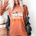 Cute Ghost Team Pre K Boo Crew Halloween Teacher Student Women's Comfort Colors T-Shirt Yam Cute Ghost Team Pre K Boo Crew Halloween Teacher Student Women's Comfort Colors T-Shirt Yam