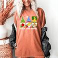 Cute Gnomes Teach Love And Inspire Back To School Teacher Women's Comfort Colors T-Shirt Yam Cute Gnomes Teach Love And Inspire Back To School Teacher Women's Comfort Colors T-Shirt Yam