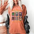 Cute Halloween Teacher Women's Comfort Colors T-Shirt Yam Cute Halloween Teacher Women's Comfort Colors T-Shirt Yam