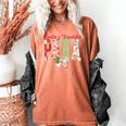Cute Santas Favorite Para Christmas Paraprofessional Teacher Women's Comfort Colors T-Shirt Yam Cute Santas Favorite Para Christmas Paraprofessional Teacher Women's Comfort Colors T-Shirt Yam