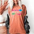 What Does The Text Say Text Evidence Reading Teacher For Men Women Women's Comfort Colors T-Shirt Yam