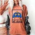 All Done Sign Language Speech Pathology Aac Sped Teacher Women's Comfort Colors T-Shirt Yam