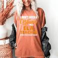 I Don't Need A Costume I'm A ELA Teacher Halloween Women's Comfort Colors T-Shirt Yam I Don't Need A Costume I'm A ELA Teacher Halloween Women's Comfort Colors T-Shirt Yam