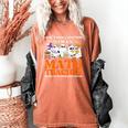 I Don't Need A Costume I'm A Math Teacher Halloween Women Women's Comfort Colors T-Shirt Yam