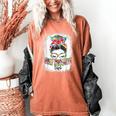 Early Head Start Life Messy Bun Back To School Teacher Women Women's Comfort Colors T-Shirt Yam Early Head Start Life Messy Bun Back To School Teacher Women Women's Comfort Colors T-Shirt Yam