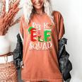 Elf Squad Pre-k Teacher Christmas Child Xmas Women's Comfort Colors T-Shirt Yam Elf Squad Pre-k Teacher Christmas Child Xmas Women's Comfort Colors T-Shirt Yam