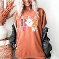 ESL Teacher Boo Crew Halloween Costume Women's Comfort Colors T-Shirt Yam