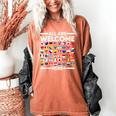 ESL Teacher All Are Welcome Here For Worlds Virtual Teachers Women's Comfort Colors T-Shirt Yam ESL Teacher All Are Welcome Here For Worlds Virtual Teachers Women's Comfort Colors T-Shirt Yam