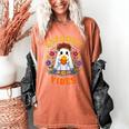 Espooky Vibes Spanish Mexican Halloween Ghost Teachers Women's Comfort Colors T-Shirt Yam Espooky Vibes Spanish Mexican Halloween Ghost Teachers Women's Comfort Colors T-Shirt Yam