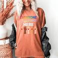 Everyone Is Welcome Here Shirt Teacher Women's Comfort Colors T-Shirt Yam Everyone Is Welcome Here Shirt Teacher Women's Comfort Colors T-Shirt Yam