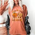 Fall In Love With Reading Book Autumn Pumpkins And Teachers Women's Comfort Colors T-Shirt Yam Fall In Love With Reading Book Autumn Pumpkins And Teachers Women's Comfort Colors T-Shirt Yam